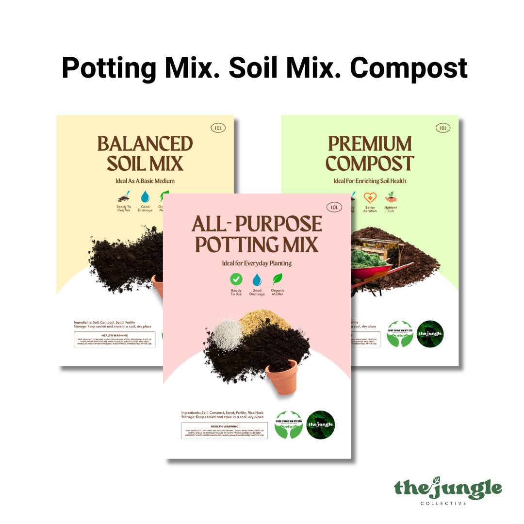 CCH Growing Media: All-Purpose Potting Mix / Balanced Soil Mix / Premium Compost
