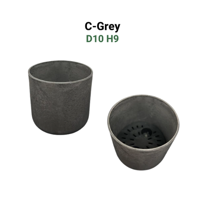 C-D10H9 Series Plant Planters/Pots | Indoor & Outdoor | Contemporary Minimalist Decor