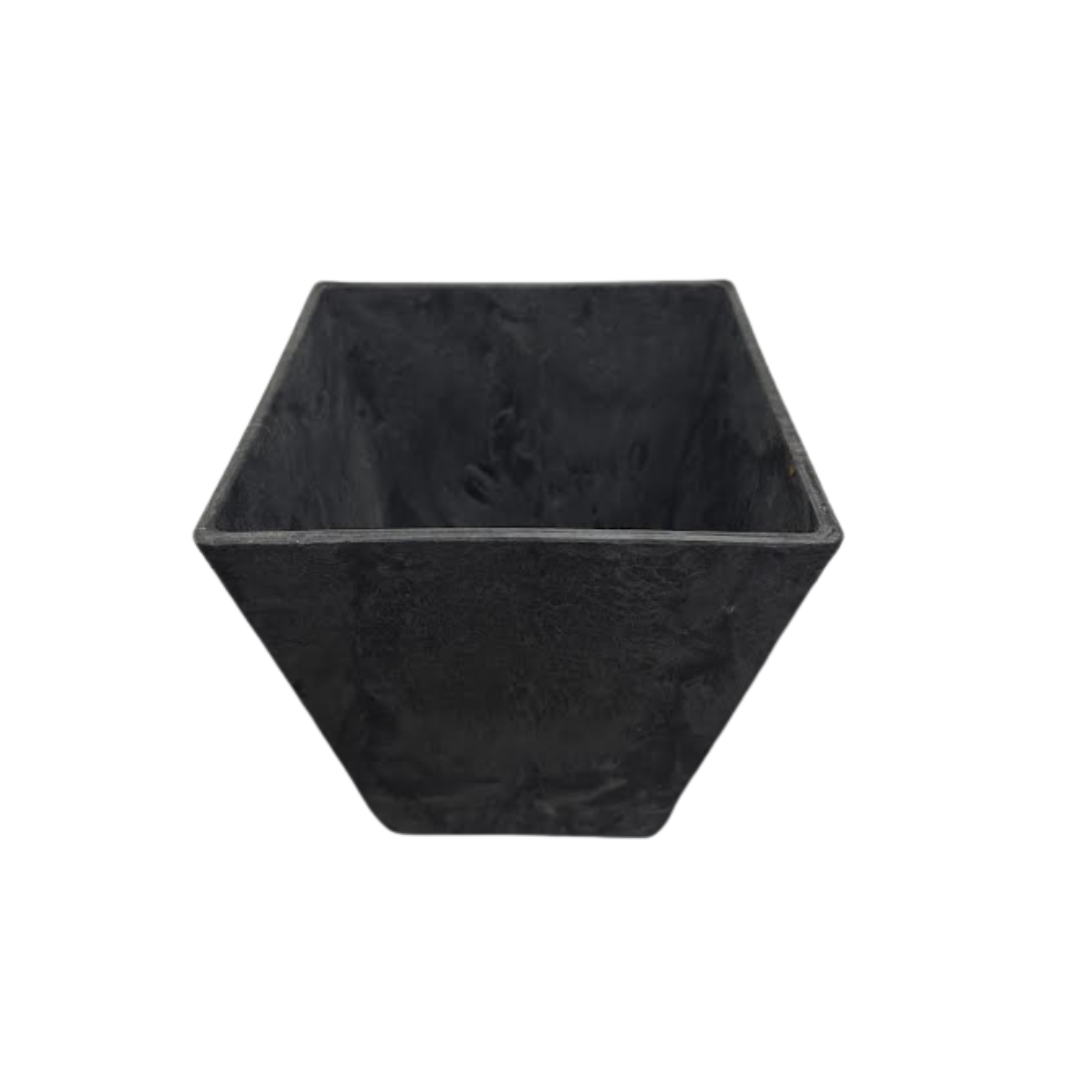 E-D15H15 Series Pots/Planters | Indoor/Outdoor | Minimalist Decor Compact Square Shape