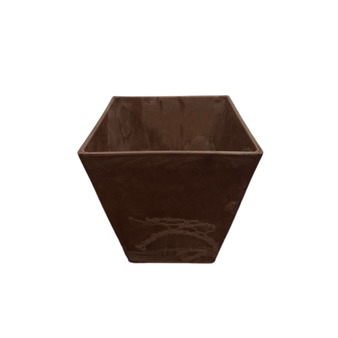 E-D15H15 Series Pots/Planters | Indoor/Outdoor | Minimalist Decor Compact Square Shape