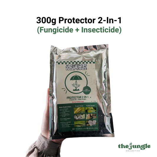300g Protector 2-in-1 | Fungicide + Insecticide | Non-Edible Indoor & Outdoor Plants | Complete Pest & Disease Defense | Easy-to-Use Plant Care