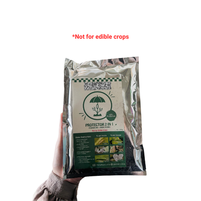 300g Protector 2-in-1 | Fungicide + Insecticide | Non-Edible Indoor & Outdoor Plants | Complete Pest & Disease Defense | Easy-to-Use Plant Care